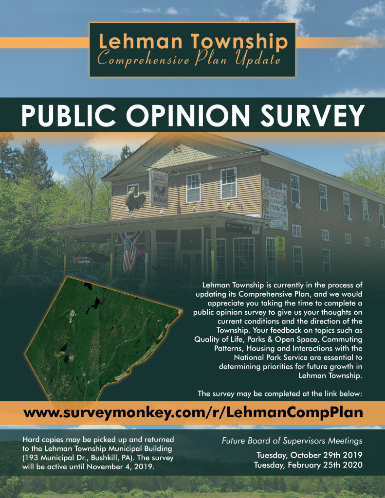 Lehman Twp_Public Survey Flyer
